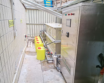 蝶萊實驗室廢水處理設備助力某江市疾控中心，安裝調試圓滿完成